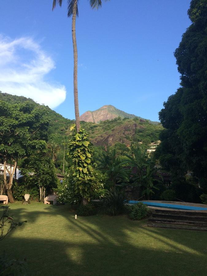 Villa Casa Colonial Terrea No Saco Da Capela Em Ilhabela Exterior foto