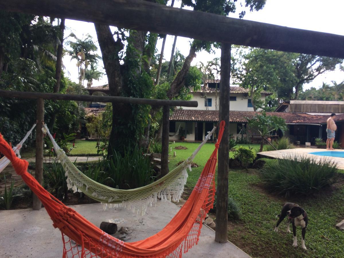 Villa Casa Colonial Terrea No Saco Da Capela Em Ilhabela Exterior foto