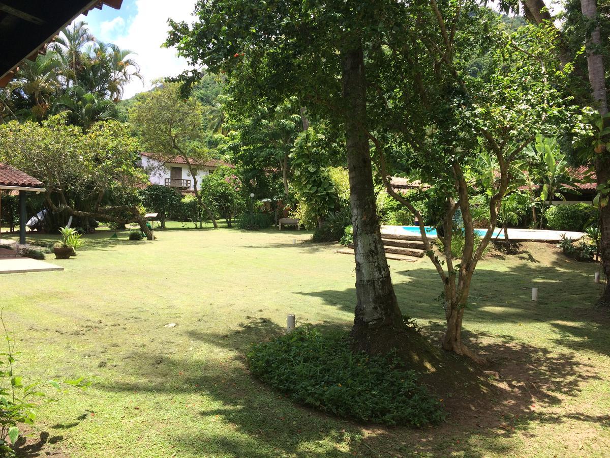 Villa Casa Colonial Terrea No Saco Da Capela Em Ilhabela Exterior foto