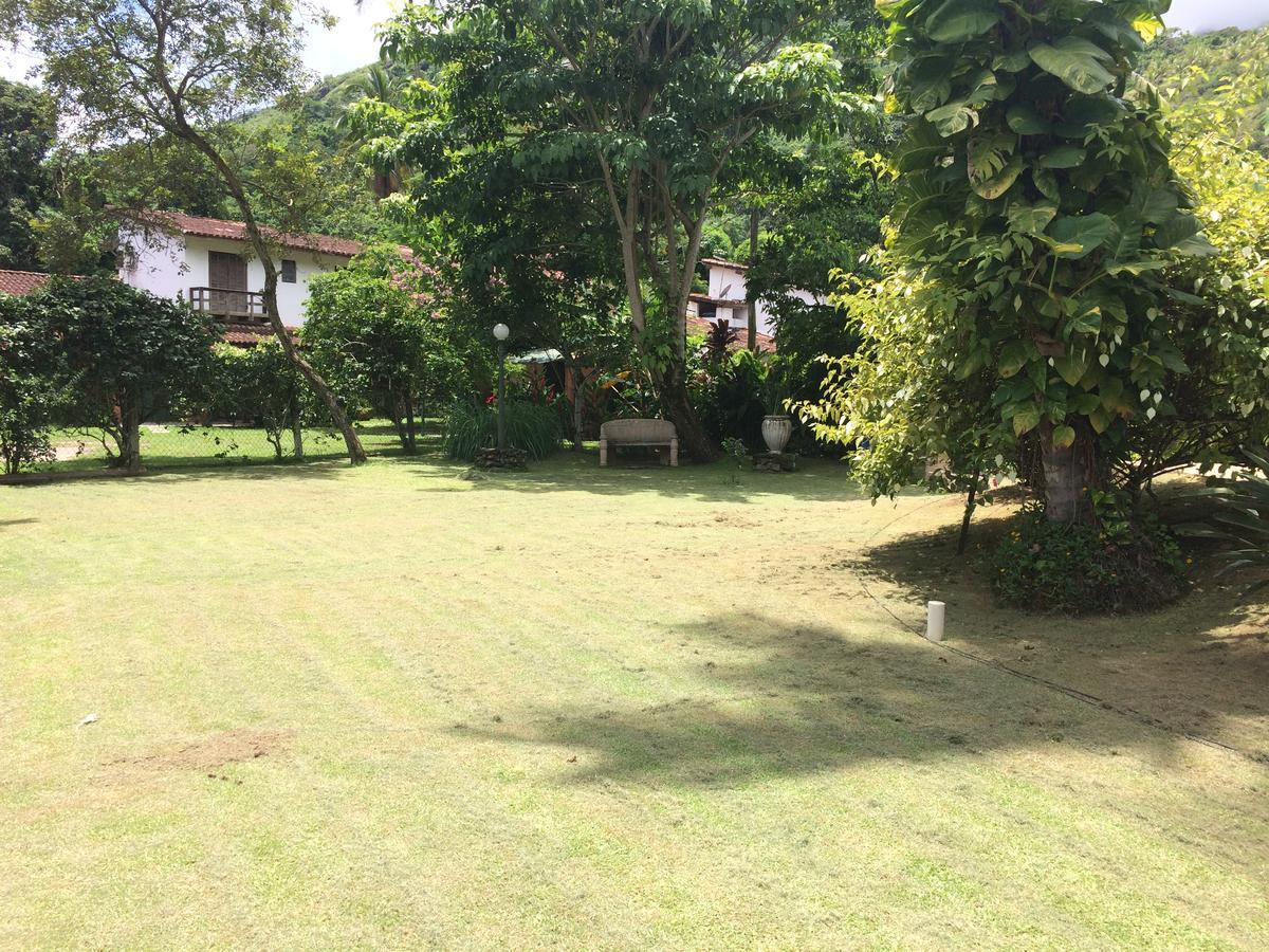 Villa Casa Colonial Terrea No Saco Da Capela Em Ilhabela Exterior foto