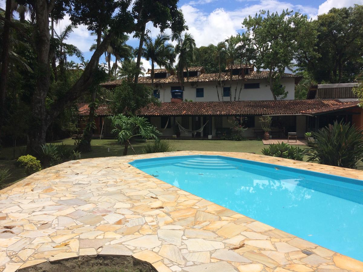 Villa Casa Colonial Terrea No Saco Da Capela Em Ilhabela Exterior foto