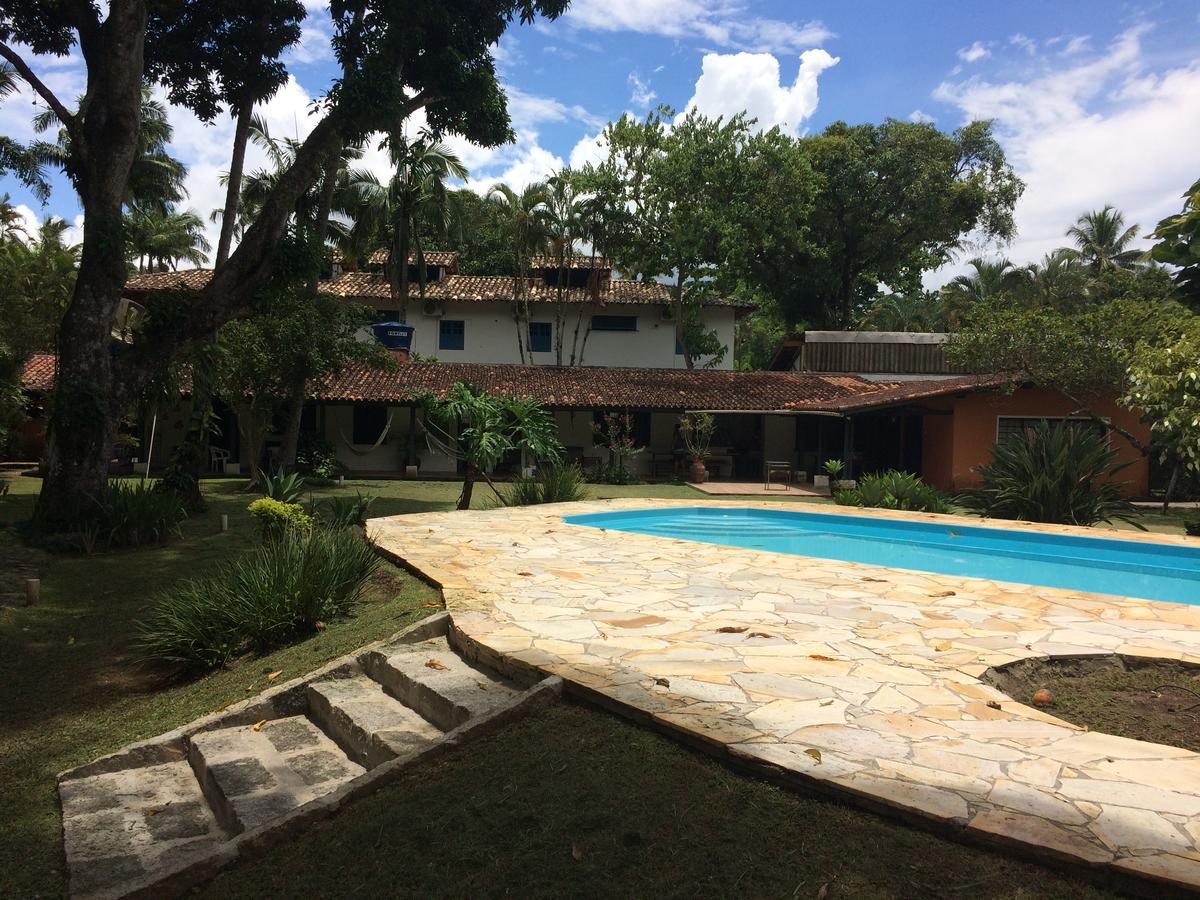 Villa Casa Colonial Terrea No Saco Da Capela Em Ilhabela Exterior foto