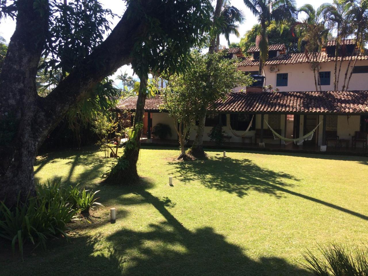 Villa Casa Colonial Terrea No Saco Da Capela Em Ilhabela Exterior foto